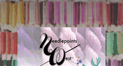 Desktop Screenshot of needlepointswest.com